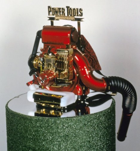 [one good use for a leafblower by artist ruben ortiz-torres]