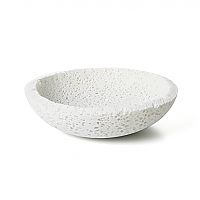 [like most other bowls, the foam bowl designed by marcel wanders holds The Professor's honey smacks®; unlike most bowls, it won't hold any milk]