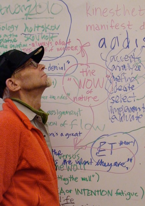 [this is what it looks like when The Professor does his thing, professing in the 1st-person, giving the 3rd-degree]