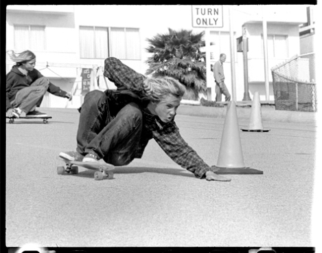 [golden boy jay adams honing his craft, repeating his runs as a way of iterating an idea, of pushing what was possible]